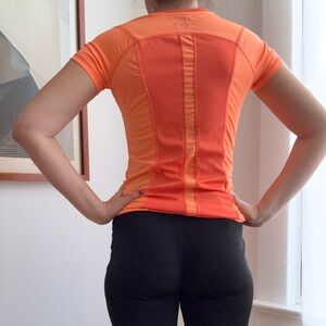 Reva Wear Orange Athletic Shirt - NEVER WORN